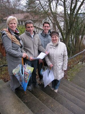 Fraktion 2014 am Schlossberg